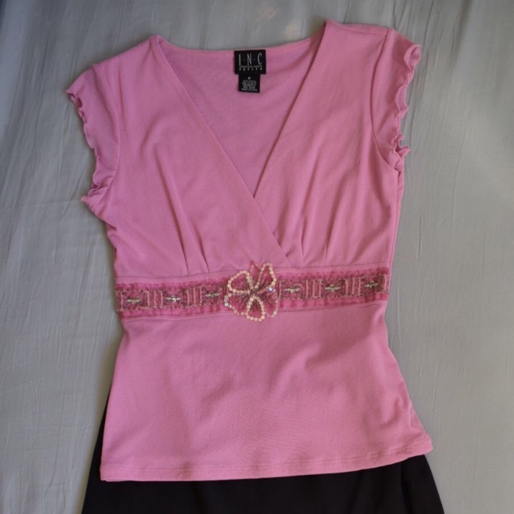 INC Pink Top